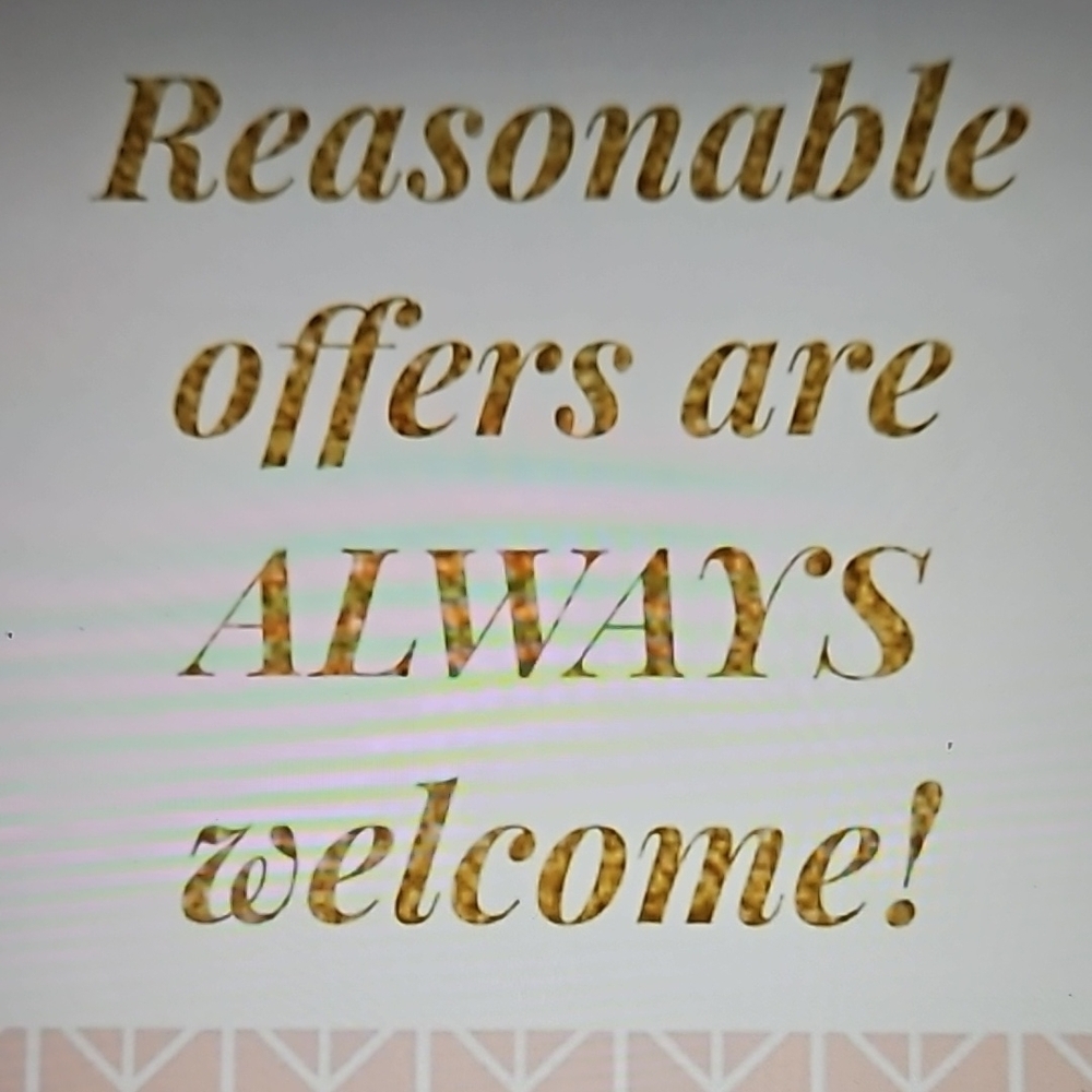 Reasonable Offers Welcome Sign